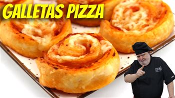 Galletas pizza