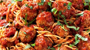 Espaguetis con Albóndigas [Paso a Paso] Receta Mediterránea 100% Sabrosa