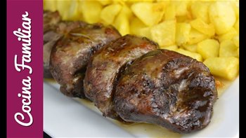 Carrilleras de cerdo asadas con aroma de romero. Recetas para dieta Recetas de Javier Romero