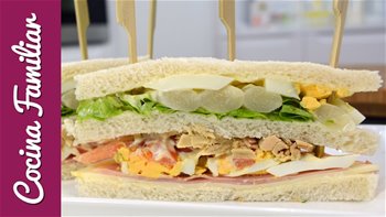 Sándwich vegetal, con 3 panes diferentes Javier Romero Cap. 20 - Temporada 2