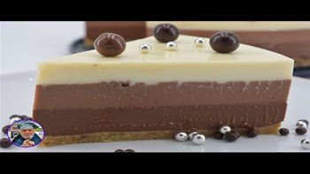 Tarta de tres chocolates - INCREIBLE LA MEZCLA DE SABORES