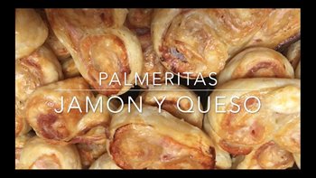 PALMERITAS DE JAMÓN Y QUESO