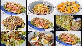 7 ensaladas para cenar By #JavierRomero, tu eliges cada día