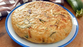 Tortilla de Calabacín (Recetas de Tortillas)