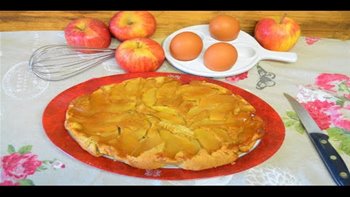 Tarta de manzana y avena (SIN LACTOSA) super saludable / CROCKPOT