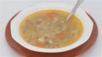 Sopa reconfortante para después de las fiestas - sopa con cordero - the best caldo de pollo